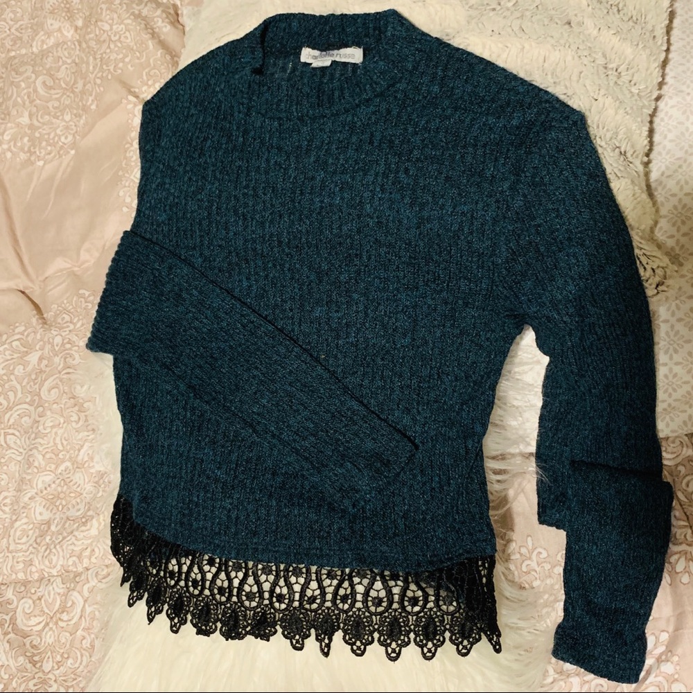 Long sleeve crop top